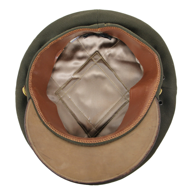 Cap, Visor, Officer's, US Army, COLUMBIA UNIFORM CAP CORP., Size 6 ¾, 1942