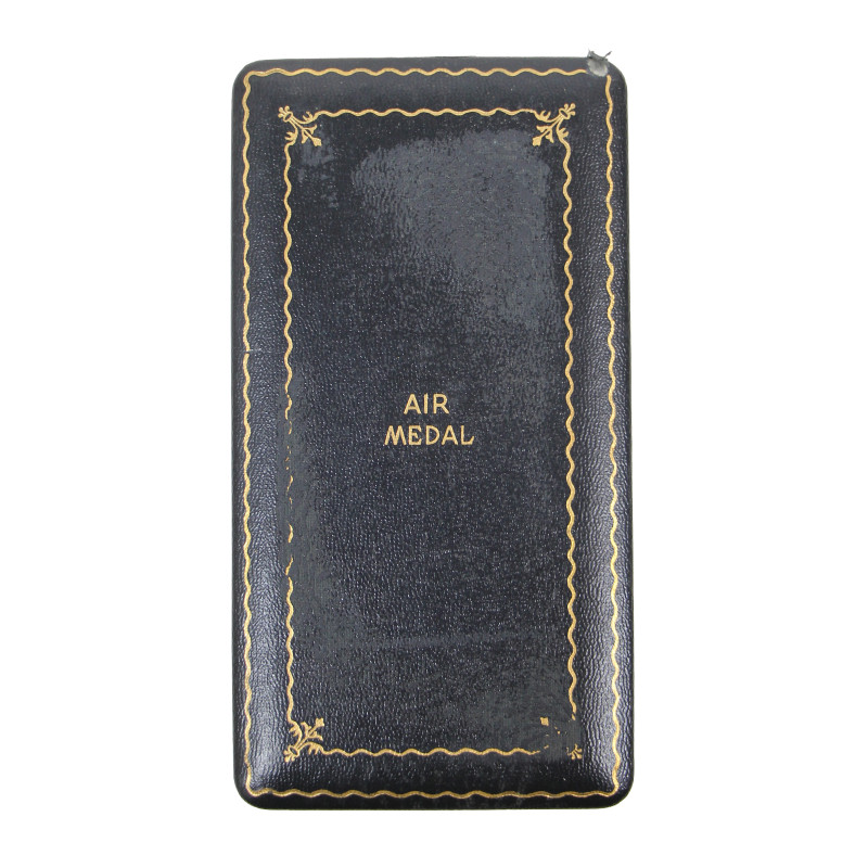 Coffret médaille, Air Medal, Silver Oak Leaf Cluster, complet