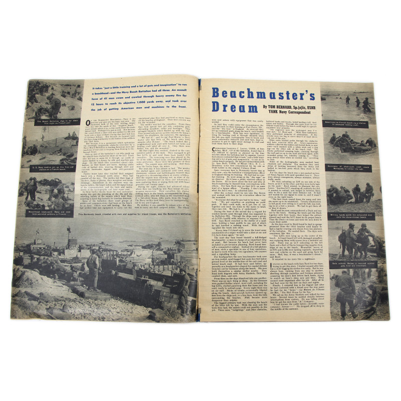 Magazine YANK, 2 juillet 1944, "Airborne Operations in France", Pvt. Joseph Gorenc, 506th PIR, 101st Airborne Division
