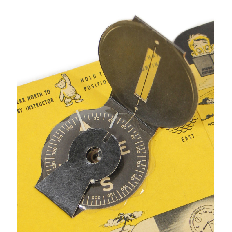 Guide d'utilisation de boussole, US Army