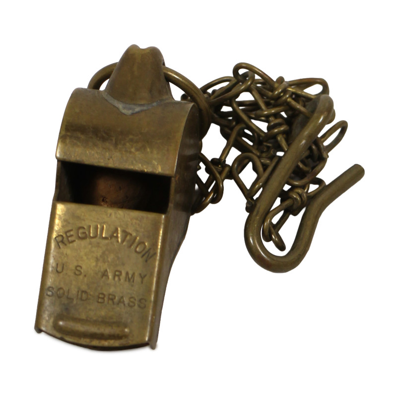 Sifflet en laiton, REGULATION, US Army