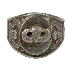 Bague en argent sterling, Paratroopers, US Army, KINNEY