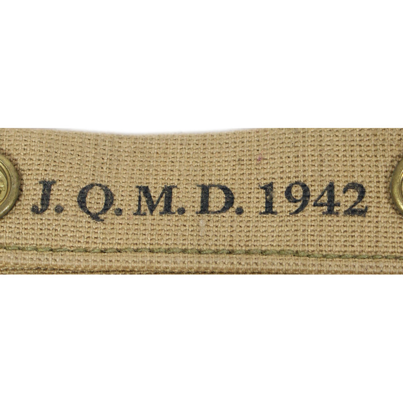 Pochette à pansement M-1910, J.Q.M.D. 1942, avec pansement Carlisle