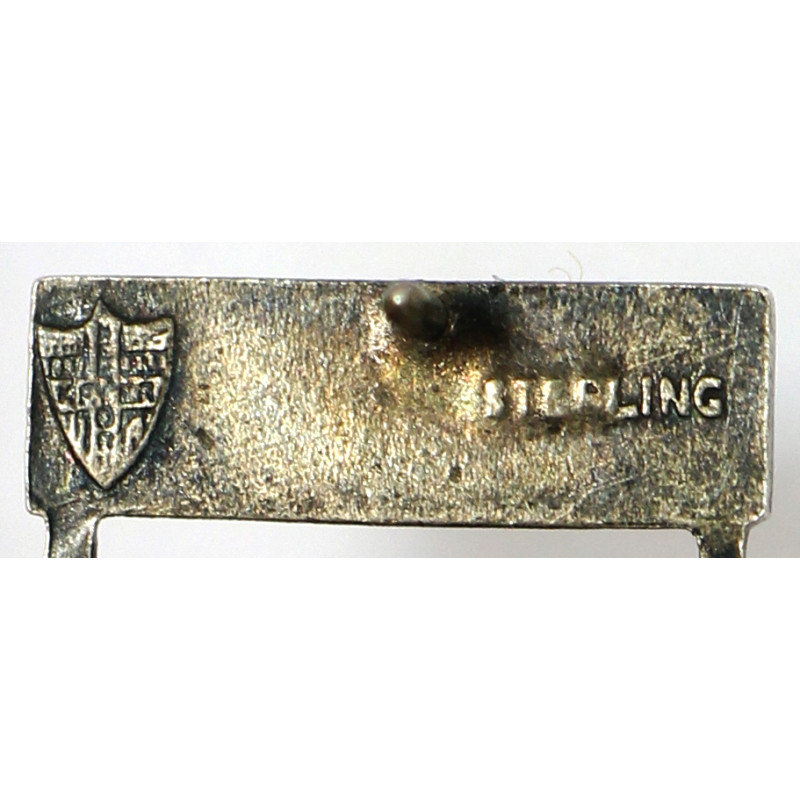 Paire d'insignes de grade, Lieutenant, US Navy, N.S. MEYER, INC., Sterling, à pin's