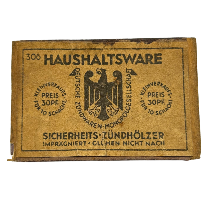 Boîte d'allumettes allemandes, HAUSHALTSWARE