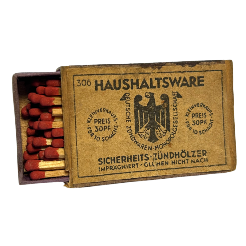 Boîte d'allumettes allemandes, HAUSHALTSWARE