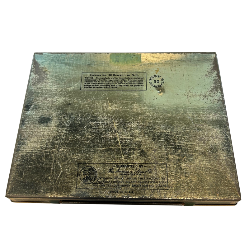 Boîte de cigarettes, LUCKY STRIKE, Flat Fifties