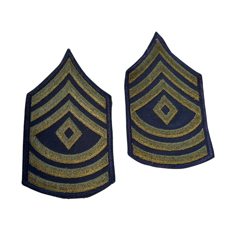 Grades en tissu, First Sergeant