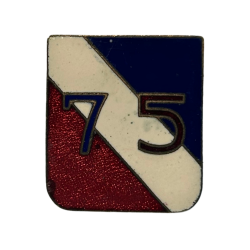 Crest, 75th Infantry Division, Ardennes, à épingle