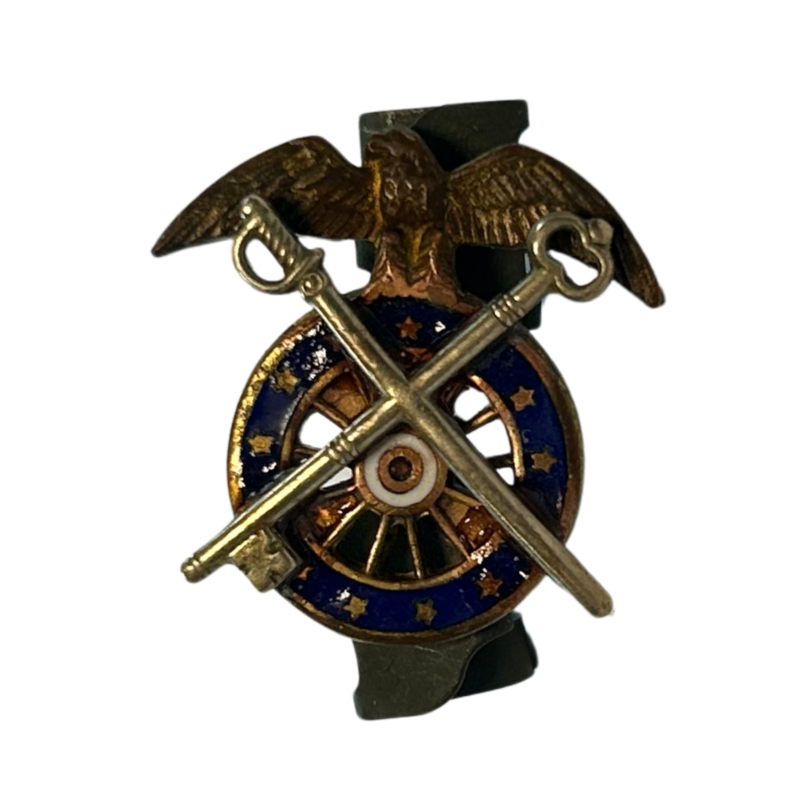 Insigne de col officier Quartermaster, à pin's