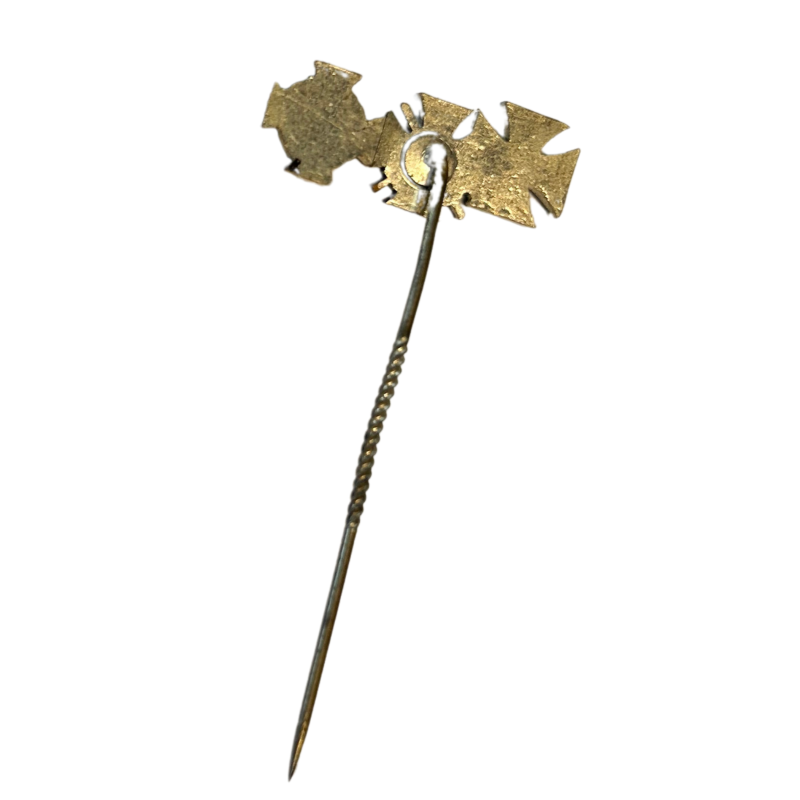 Tie Pin, German Iron Cross, Honour Cross 1914-1918, Faithful Service Medal