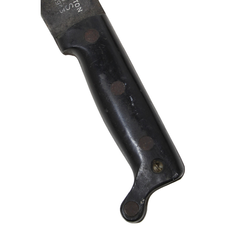 Machette M-1942, DISSTON 1943, avec fourreau en toile, WILLIAMSVILLE BUFF MFG. CO. 1944, Normandie