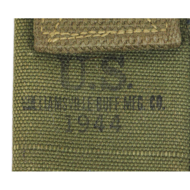 Machete, M-1942, DISSTON 1943, with Canvas Scabbard,  WILLIAMSVILLE BUFF MFG. CO. 1944, Normandy