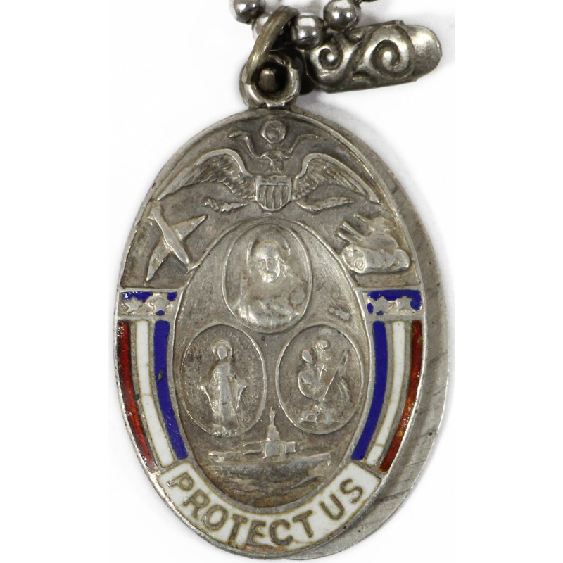 Dog Tags, with Religious Pendants, Sgt. William Kiley, USMC, PTO