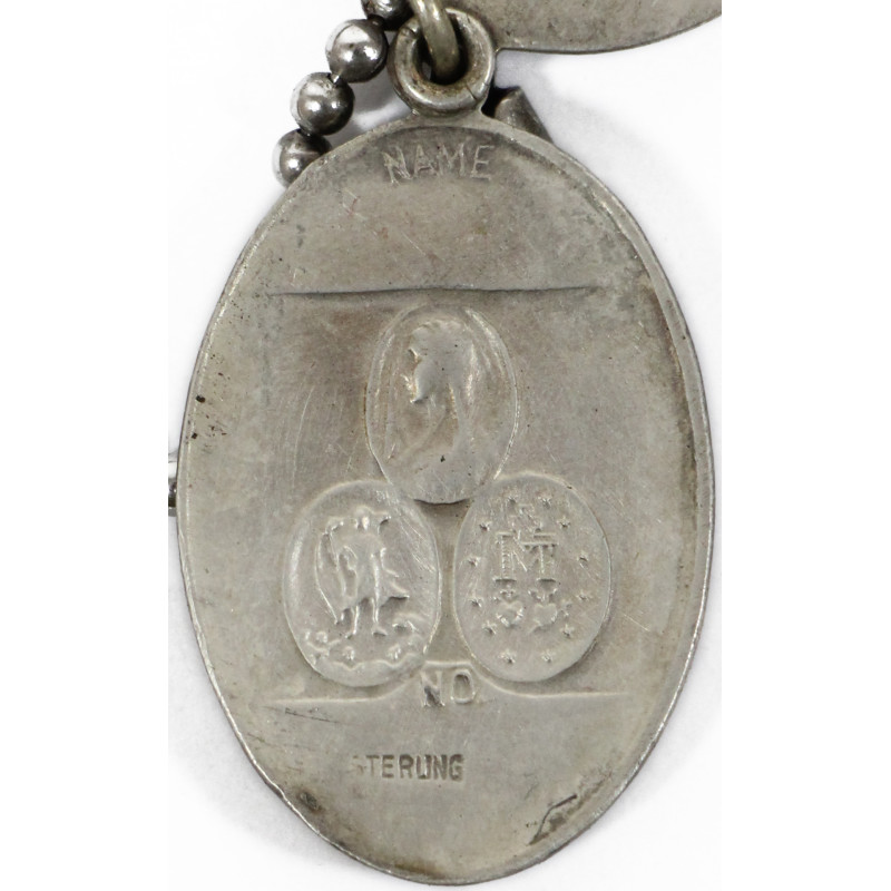 Dog Tags, with Religious Pendants, Sgt. William Kiley, USMC, PTO