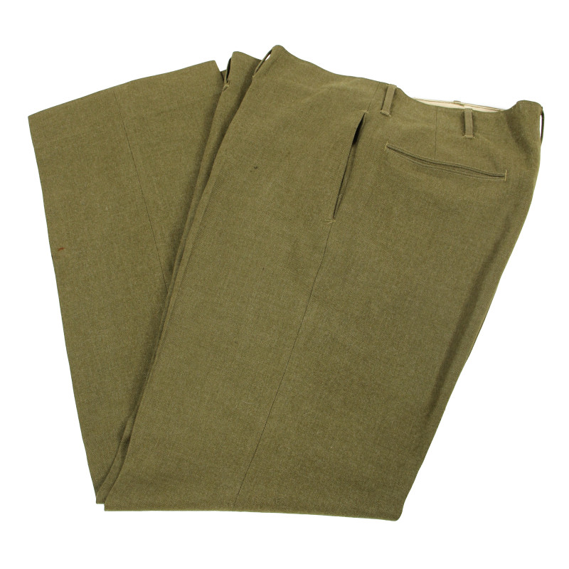 Pantalon moutarde, 36 x 33, 1942