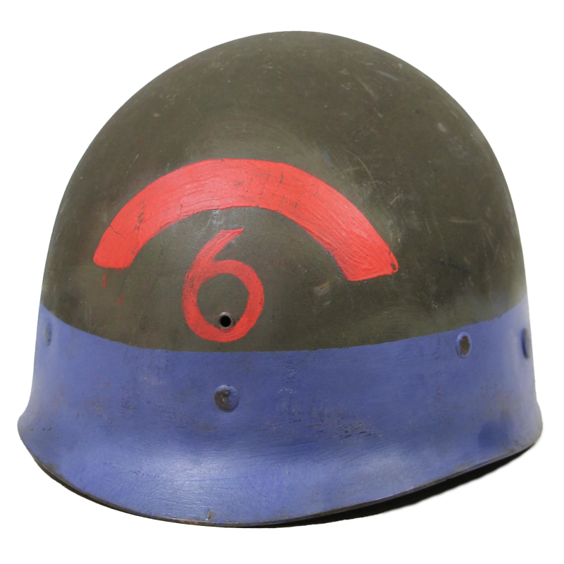 Casque M1, pattes fixes, liner FIRESTONE, 6th Naval Beach Battalion, Saving Private Ryan