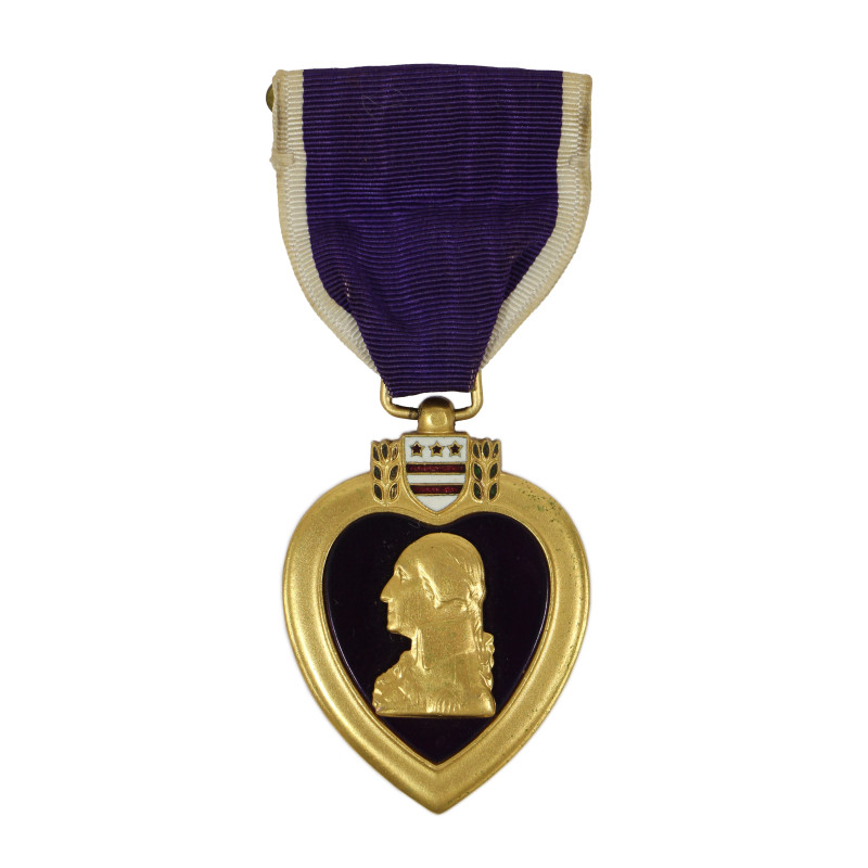 Medal, Purple Heart, Numbered, in Case, Complete