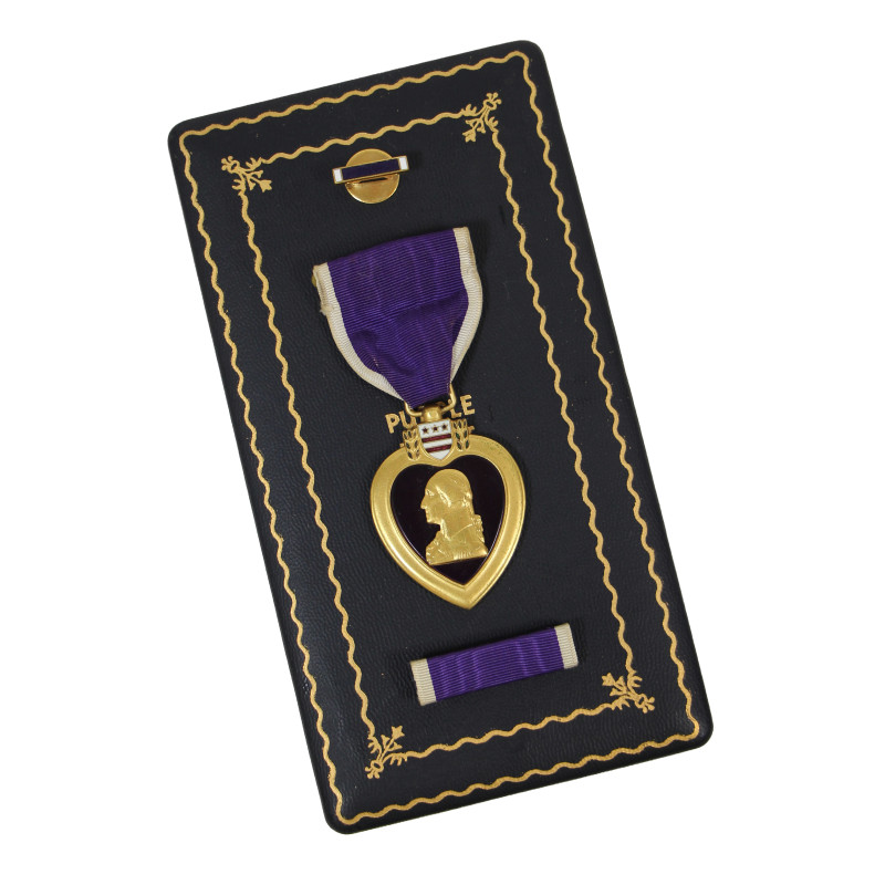 Medal, Purple Heart, Numbered, in Case, Complete
