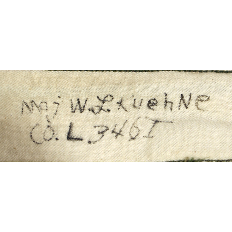Pantalon moutarde, 34 x 31, 1942, Maj. Wilbert Kuehne, 346th Infantry Regiment