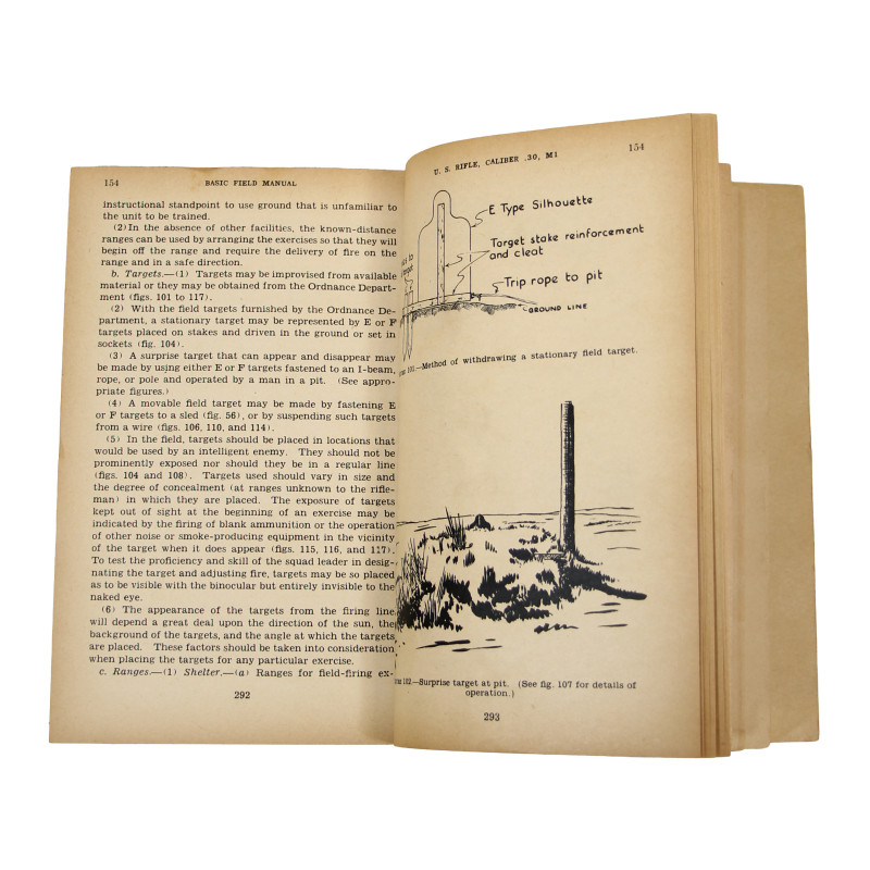 Manual, Field, Basic, FM 23-5, U.S. Rifle, Caliber .30, M1, 1943