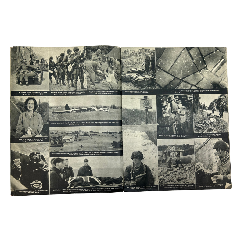 Magazine YANK, British Edition, 25 juin 1944, "Stories and Pictures of the Fighting in France"
