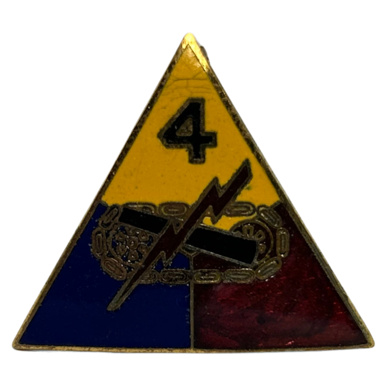 Crest, 4th Armored Division, à épingle, Vanguard N.Y.