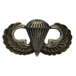 Brevet de parachutiste, US Army, GEMSCO Sterling, à épingle
