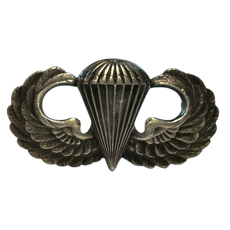 Brevet de parachutiste, US Army, GEMSCO Sterling, à épingle