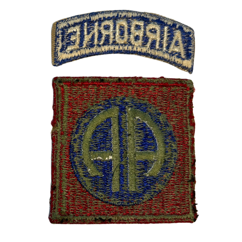 Patch, 82nd Airborne Division, Green Back, 1943