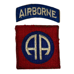 Patch, 82nd Airborne Division, Green Back, 1943