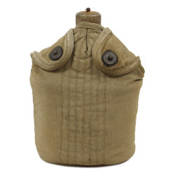 Canteen, US Army, Complete, Reinforced Cover, Gourbesville, Normandy