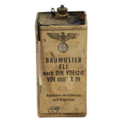 Battery, Telephone, Field, German, Feldfernsprecher 33, PERTRIX, 1944