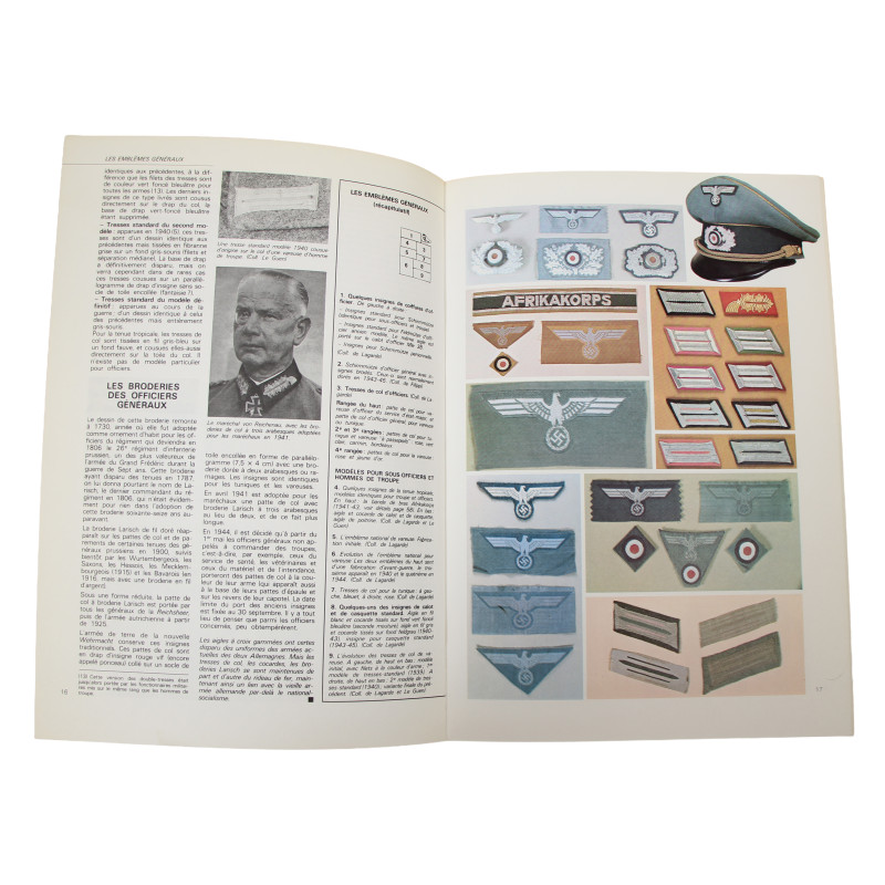 Livre, La Wehrmacht : uniformes et insignes de l'Armée de terre allemande (Heer)