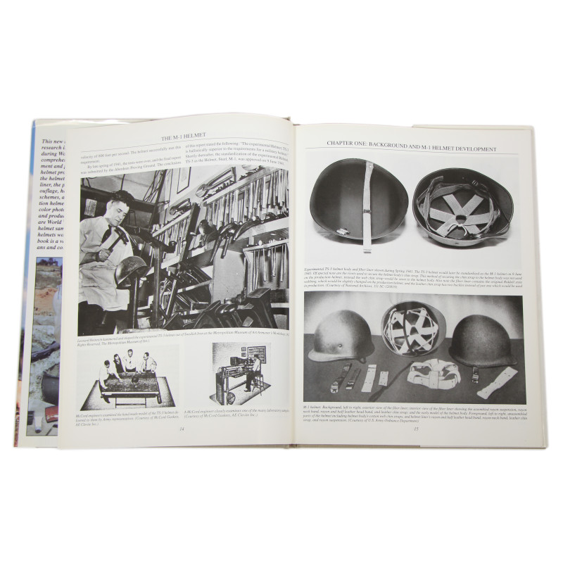 Book, The M-1 Helmet - A History of the U.S. M-1 Helmet in World War II