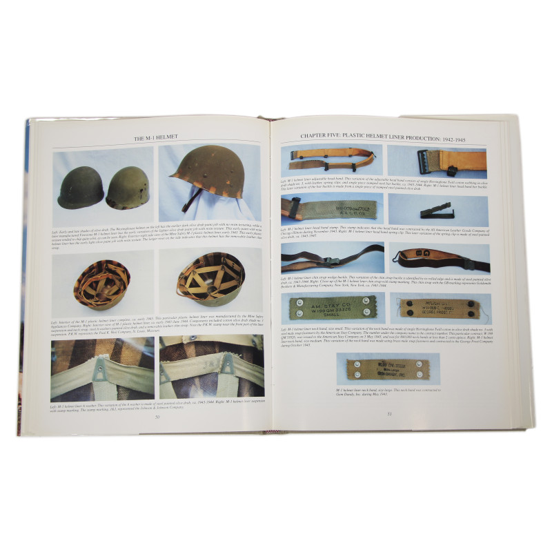 Livre, The M-1 Helmet - A History of the U.S. M-1 Helmet in World War II