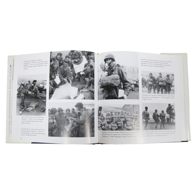 Livre, The All Americans in World War II, dédicacé par l'auteur et par des vétérans