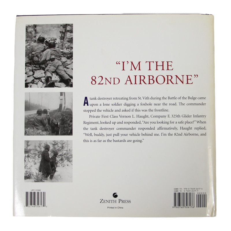 Livre, The All Americans in World War II, dédicacé par l'auteur et par des vétérans