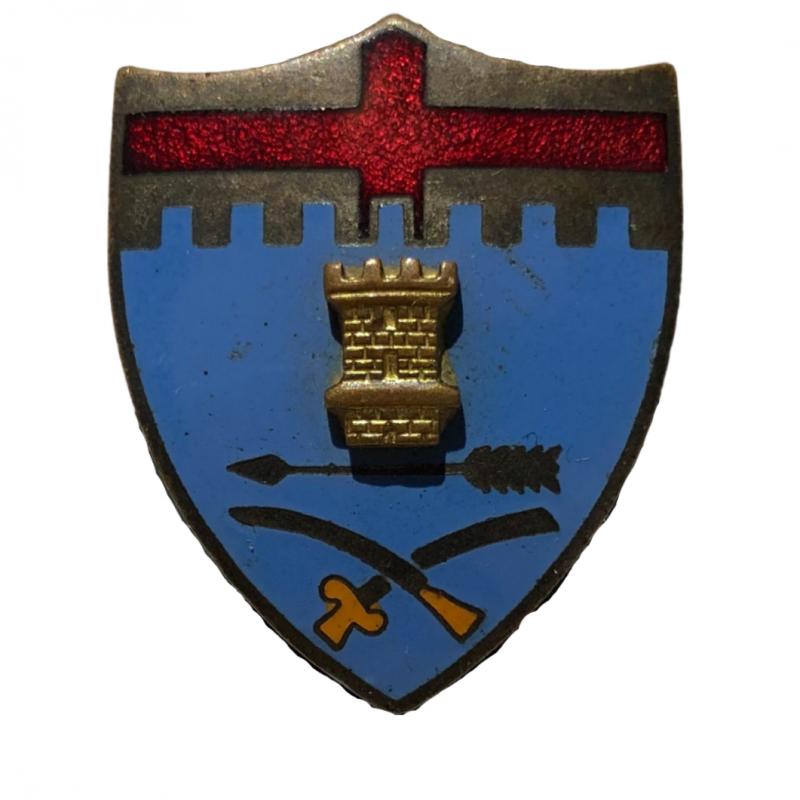 Crest, 11th Inf. Regt., 5th Infantry Division, N.S. MEYER, à épingle