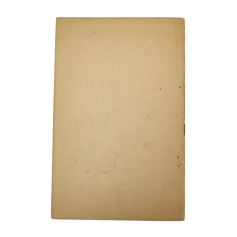 Manual, Technical, TM 9-1225 (French), Mitrailleuse Browning calibre de 12,7 mm (.50), types divers, 1943