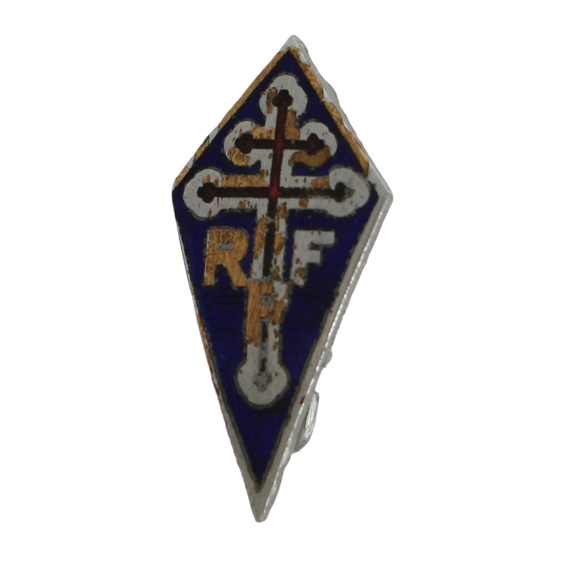 Badge, Enamel, RPF, Rassemblement du peuple français, 1947-1955