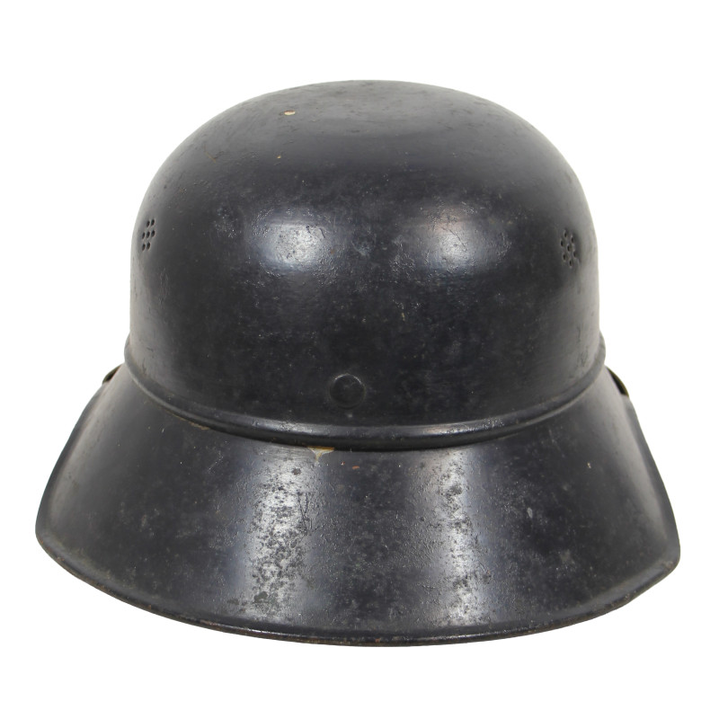 Casque M38, "gladiateur", Luftschutz, complet, nominatif