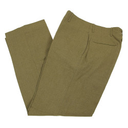 Trousers, Wool Serge, OD, Special, 33 x 33, 1943