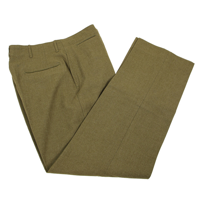 Trousers, Wool Serge, OD, Special, 33 x 33, 1943