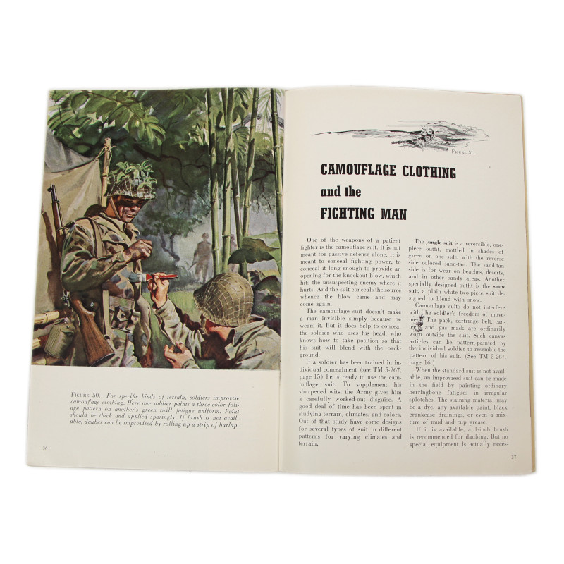 Manuel technique, TM 5-267, Camouflage, Supplement 1, 1943