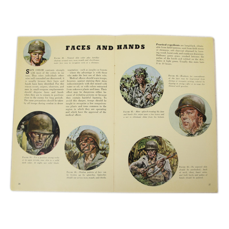 Manuel technique, TM 5-267, Camouflage, Supplement 2, 1943