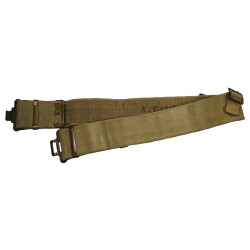 Belt, Web, 1937 Pattern, British, M.W. & S. Ltd. 1943 /I\, Named