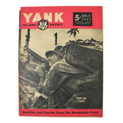 Magazine YANK, 11 août 1944, "Front Line, Pacific"