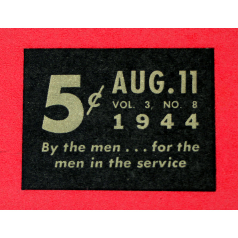 Magazine, YANK, August 11, 1944, 'Front Line, Pacific'