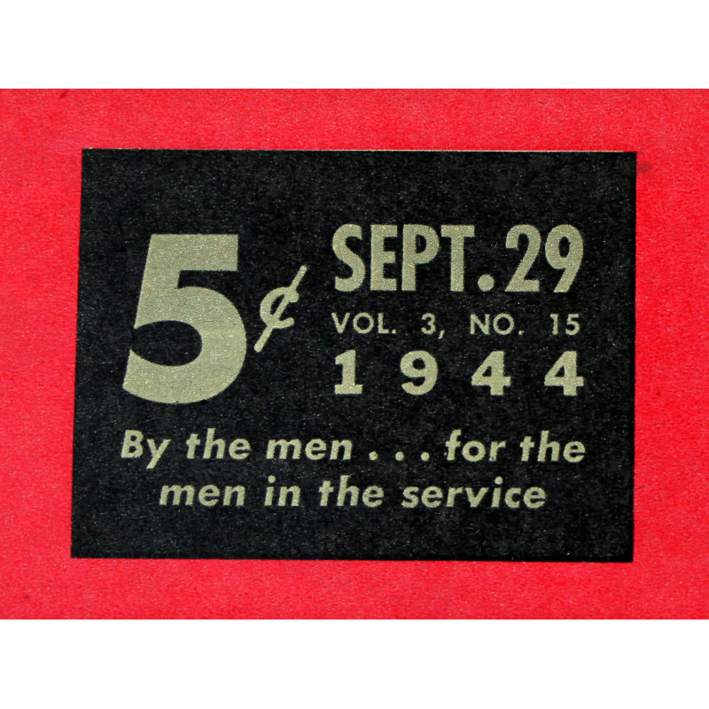 Magazine YANK, 29 septembre 1944